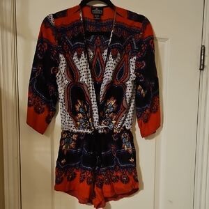 Angie Paisley Romper